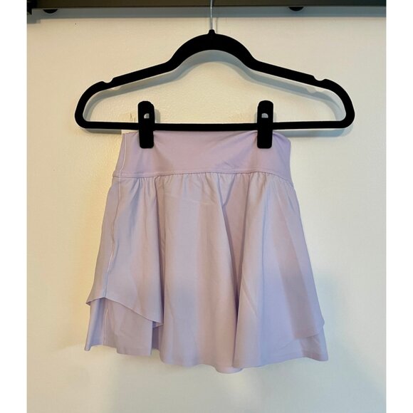 NWT OFFLINE By Aerie Real Me Flowy Skort Size S Lavender Dawn Tennis Golf Sports - Picture 5 of 10